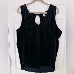 Elegant Black Sleeveless Top